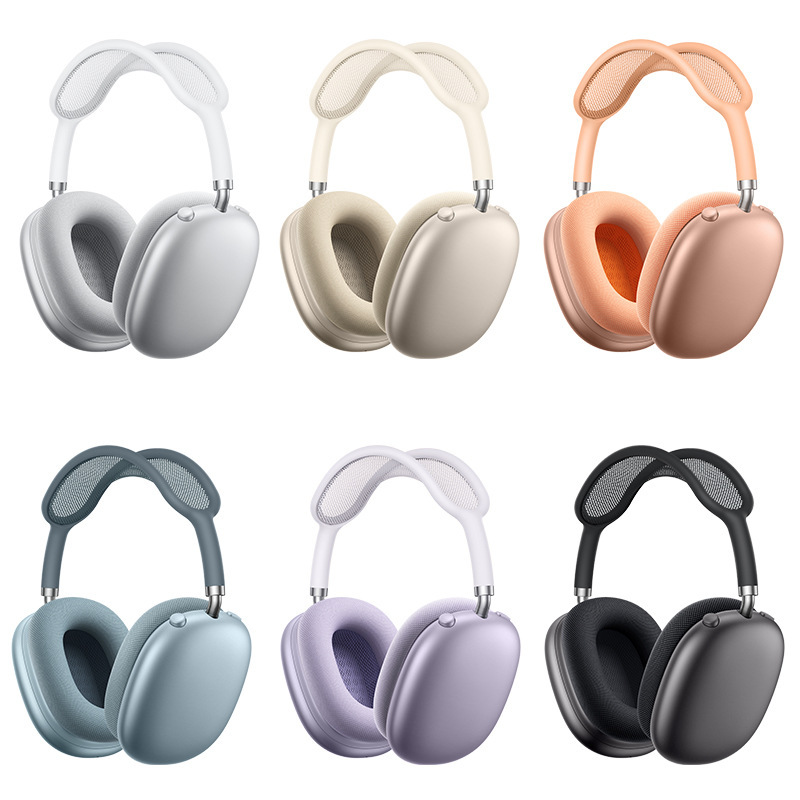 W65 Cross-Border AirPods Max Active Noise Reduction Head-Mounted Wireless Bluetooth Headset Sports Foldable Large Headset