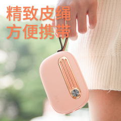 ギフトカスタムUSB充電化粧鏡両面発熱宇宙人携帯型ヒーター
