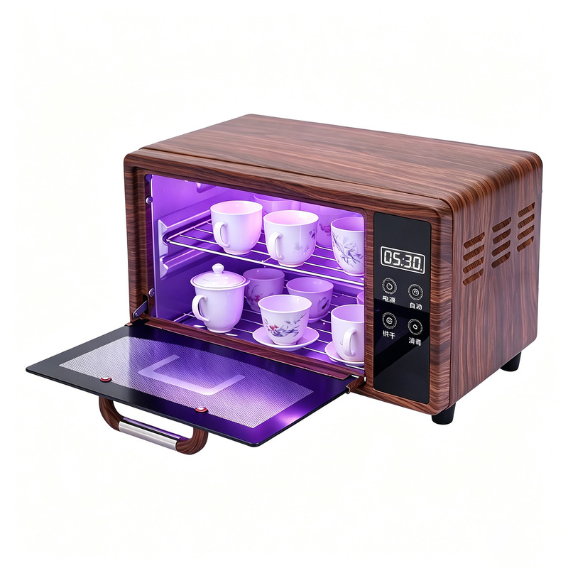Office tea cup and tea set small mini drying and disinfecting cabinet, nail tool disinfection with ultraviolet rays Office tea cup and tea set small mini drying and disinfecting cabinet, nail tool disinfection with ultraviolet rays