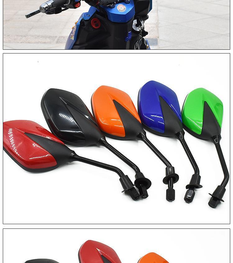 Suitable for Ghostfire Jinhan Reversing Mirror, Scooter High-Definition Rearview Mirror, Electric Vehicle Modified Universal Reflector
