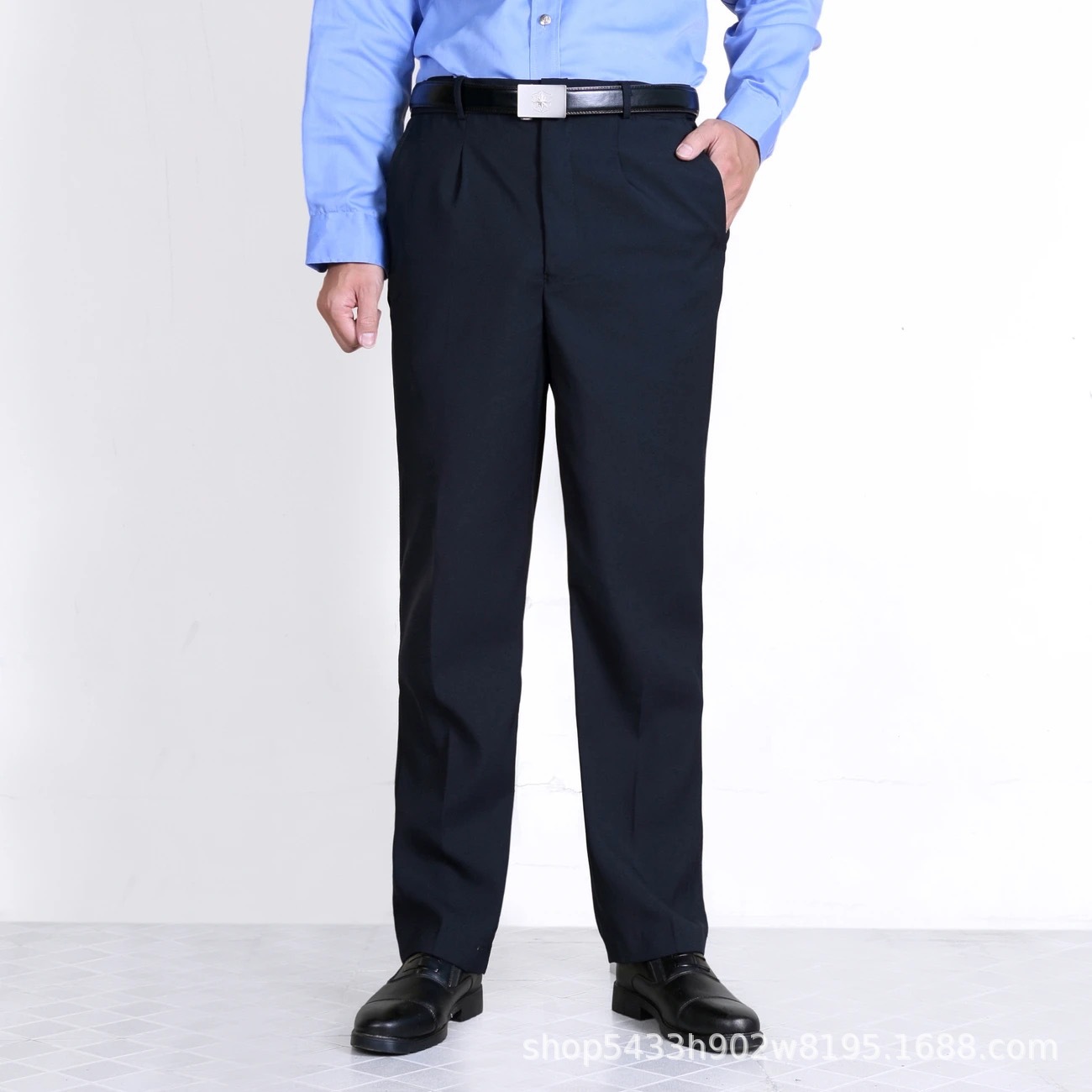 Navy blue summer pants