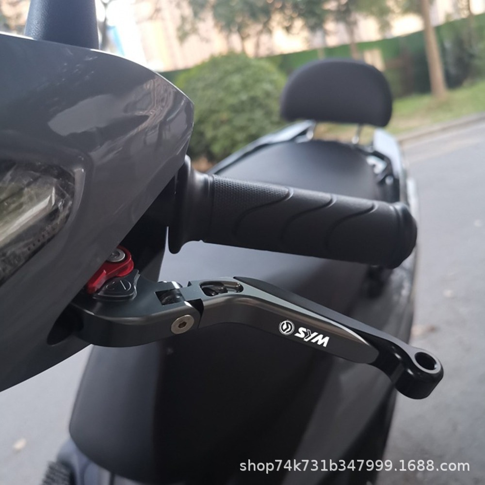 Sym Husky 150 Cruisym Motorcycle Cnc Foldable Brake Clutch Handle Lever Horn