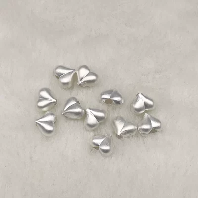 Zərgərlik ara hissələri beads for bracelets and necklaces, heart-shaped