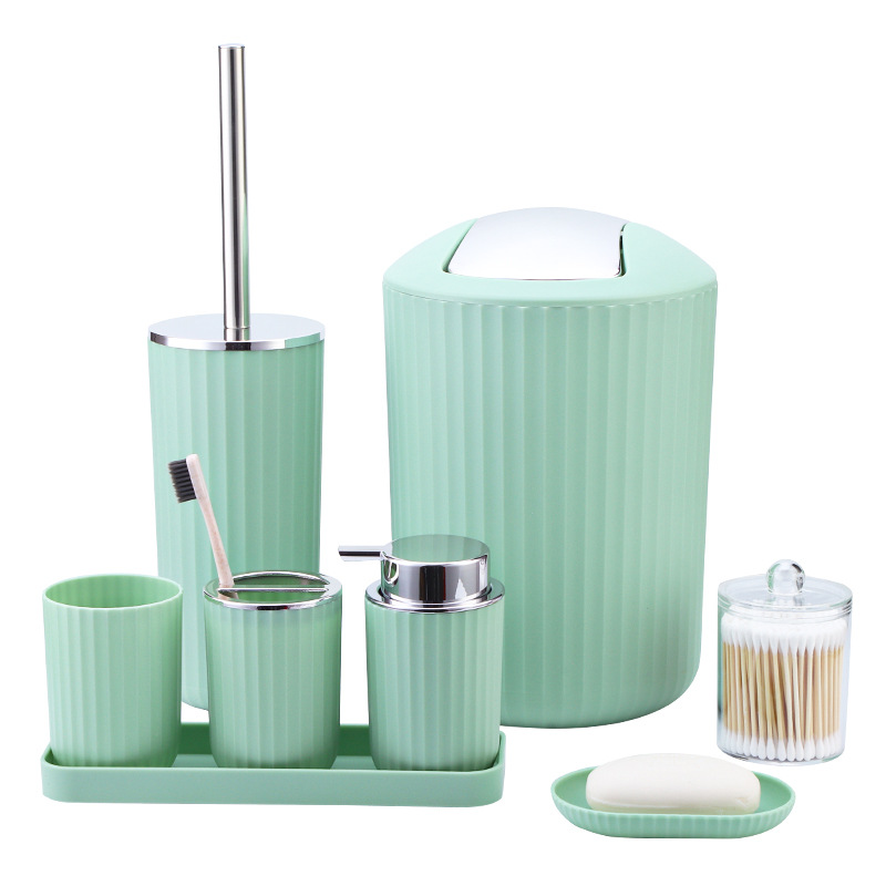 Nueva casa B & B Hotel baño washstand suministros decoración diente taza traje pareja enjuague bucal taza baño ocho conjuntos