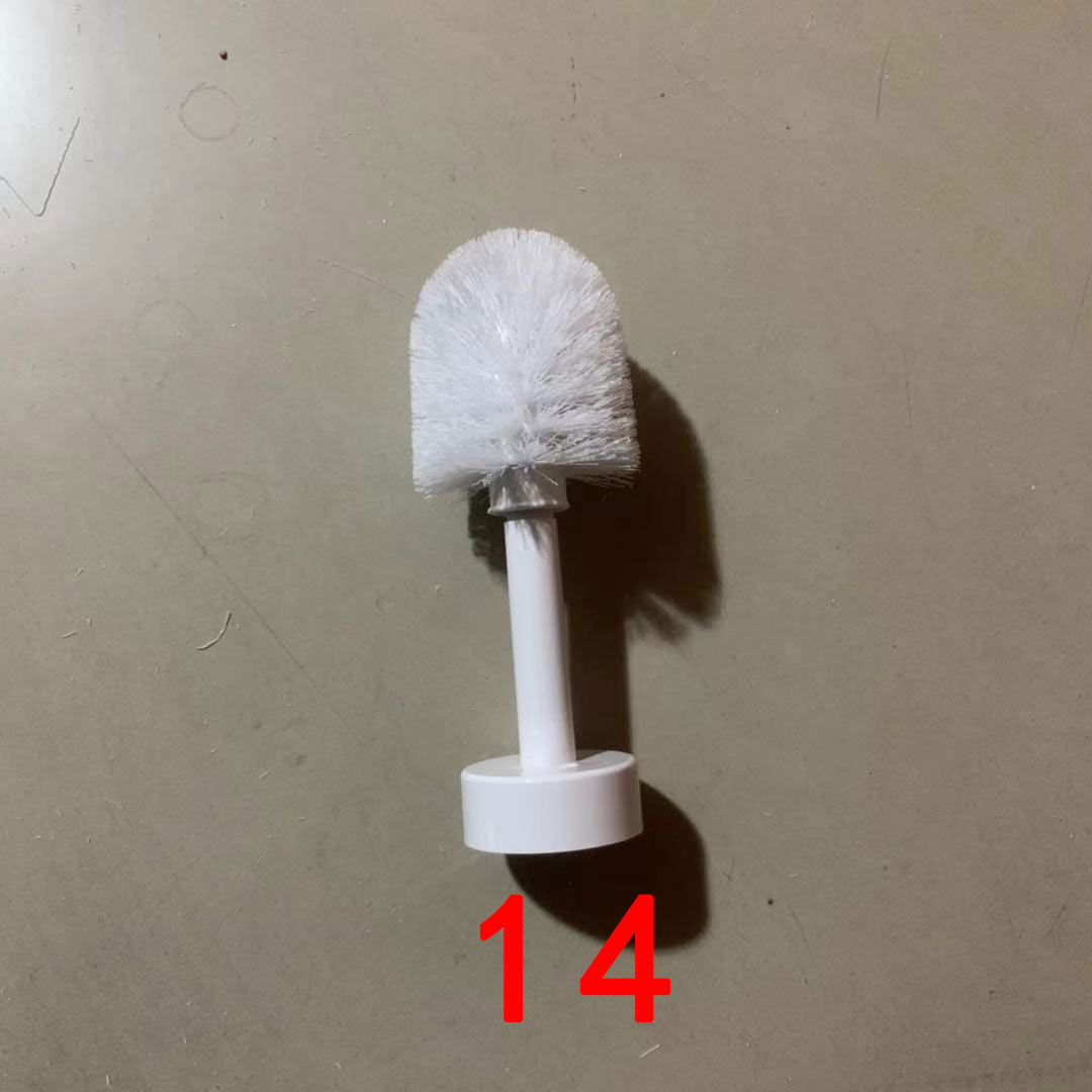 Accesorios de cepillo de limpieza eléctrica de reemplazo de cabeza de cepillo Schneider cubierta de tela cepillo de inodoro cepillo de limpieza doméstico de cuatro piezas conjunto de herramientas cepillo