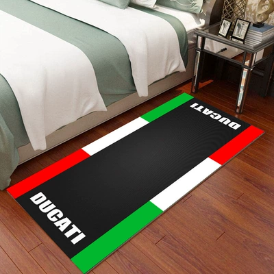 Mat Motorcycle Display Mat | Avtomobil döşəmə paspasları - mobike15-40120cm-crystal-velvet-dot-plastic-bottom