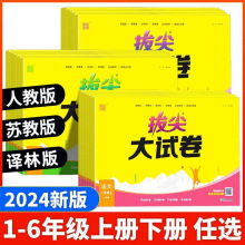 2024春拔尖特训大试卷小学语文数学英语一二年级三四五六年级下册