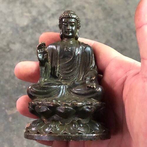Antique antiques and handicrafts collections, brass Buddha statues, Buddhist bronze ornaments, 7 options to choose from