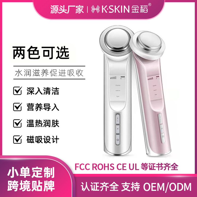 Golden Rice Introduction Instrument Beauty Instrument Wholesale Home Facial Massager Essence Mask Instrument Facial Cleansing Kd9960