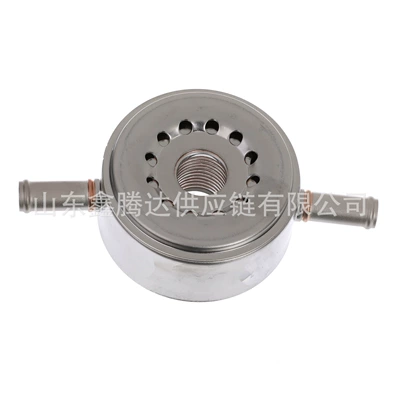 Engine oil cooler, car radiator