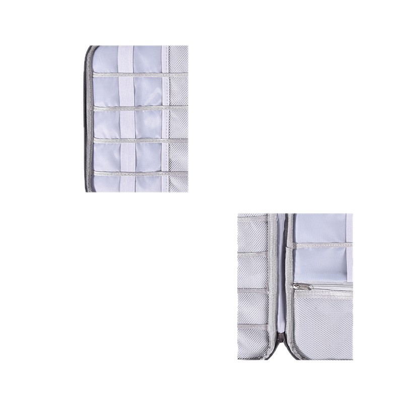 Nueva bolsa de almacenamiento digital plana, bolsa organizadora de cables de datos multifuncional, fuente de alimentación móvil, auriculares, almacenamiento de viaje