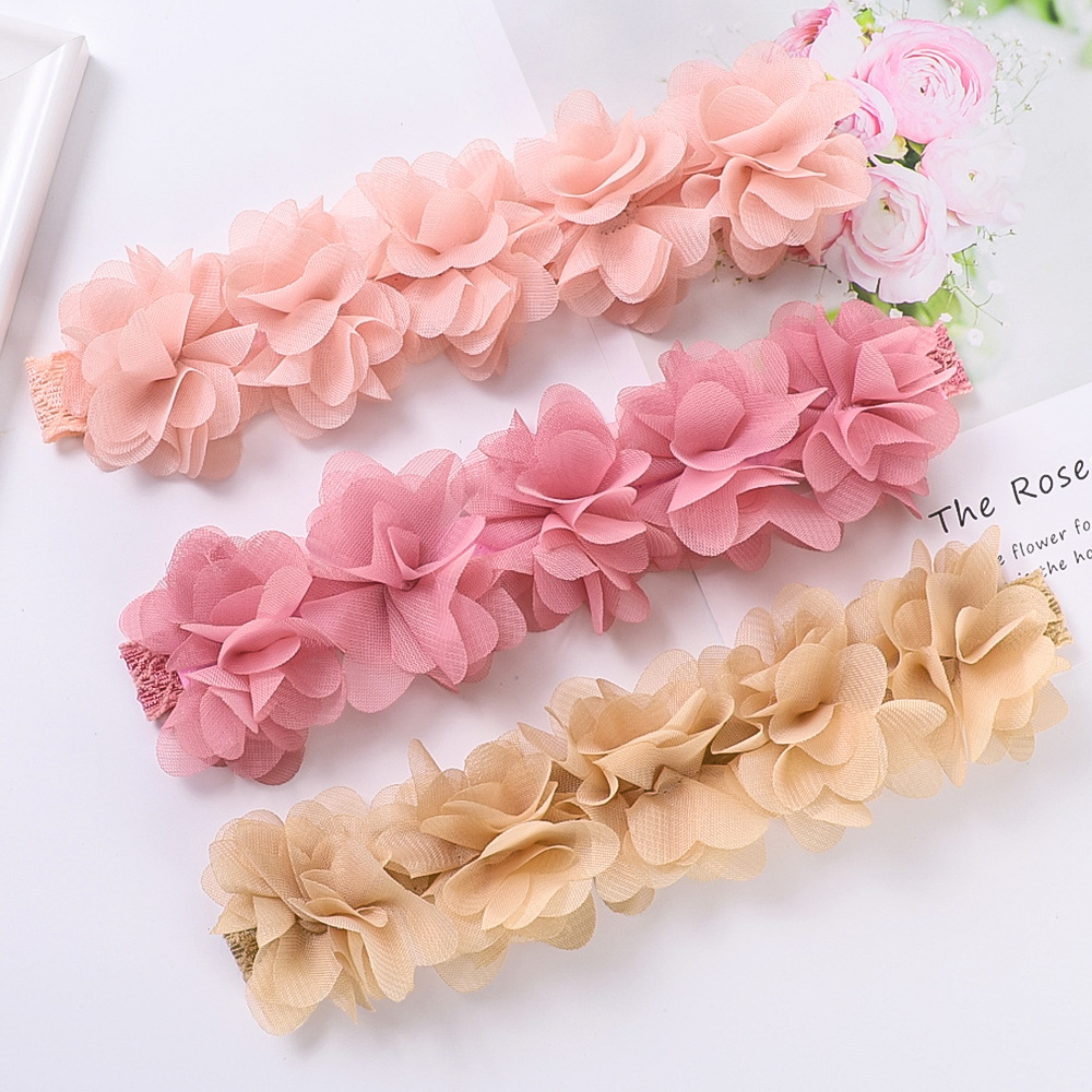 Fashion Flower Cloth Handmade Hair Clip 1 Piece display picture 6