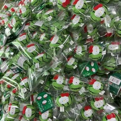 中古 ハローキティ スイカ串 ぬいぐるみ ペンダント バッグペンダント kt 小さなスイカバッグ ペンダント スイカキティ