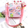 Cartoon trend one-shoulder bag, polyurethane handheld organizer bag, shoulder bag