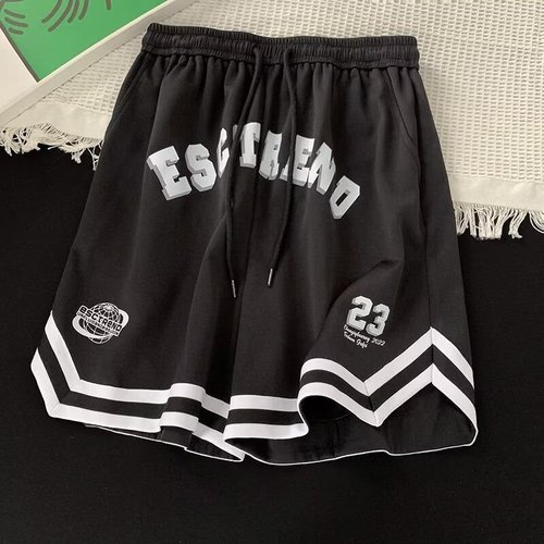American-style sport shorts for men, summer thin version, trendy brand fashion, five-hole casual pants, Hong Kong-style niche, outerwear basketball pants