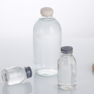 Customized Thickeneded Glass Saline Bottle 500ml Pharmaceutical Glass Bottle Glass Reagent Bottle Sealed Liquid Glucose Bottle