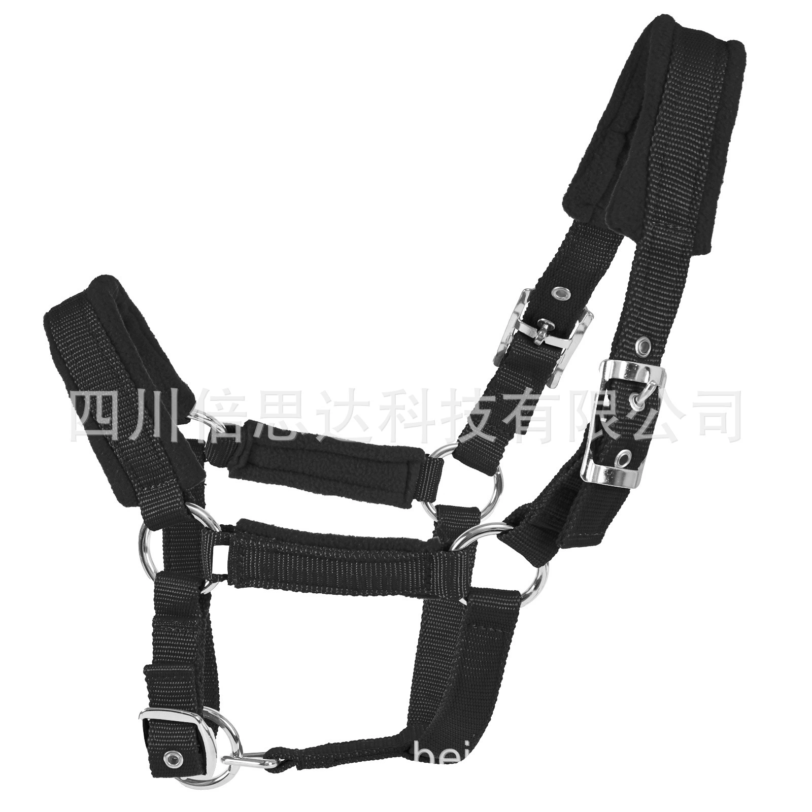 Wear-resistant nylon woven adjustable pony, helmet