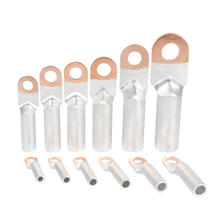 DTL copper-aluminum nose, copper-aluminum wire nose, copper-aluminum transition connection terminal, copper-aluminum wire ear, copper-aluminum conversion joint