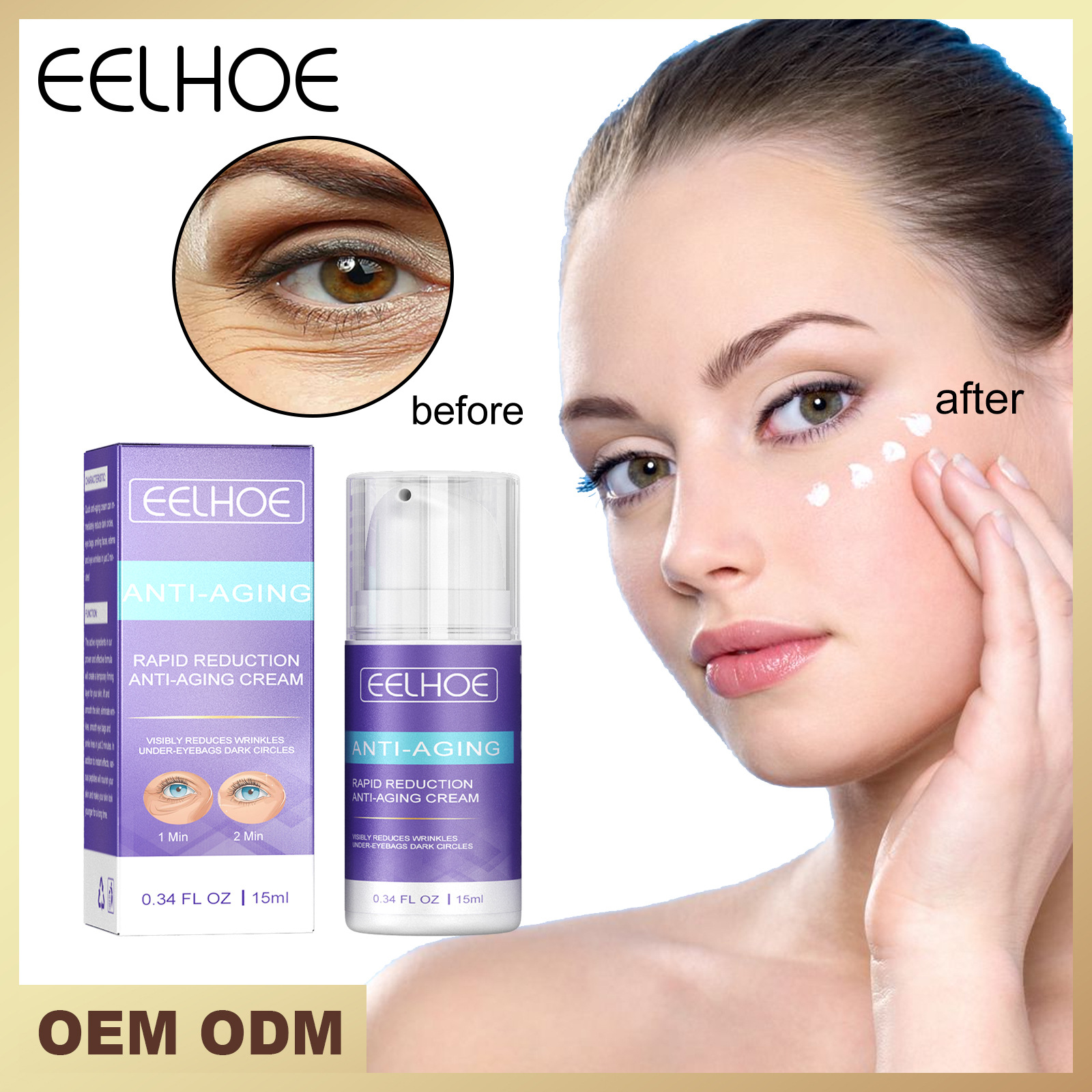 Eye Beautiful Revitalizing Cream Moisturizes and Moisturizes the Eyes, lifts and tightens the skin, reduces fine lines s,_voghion.com