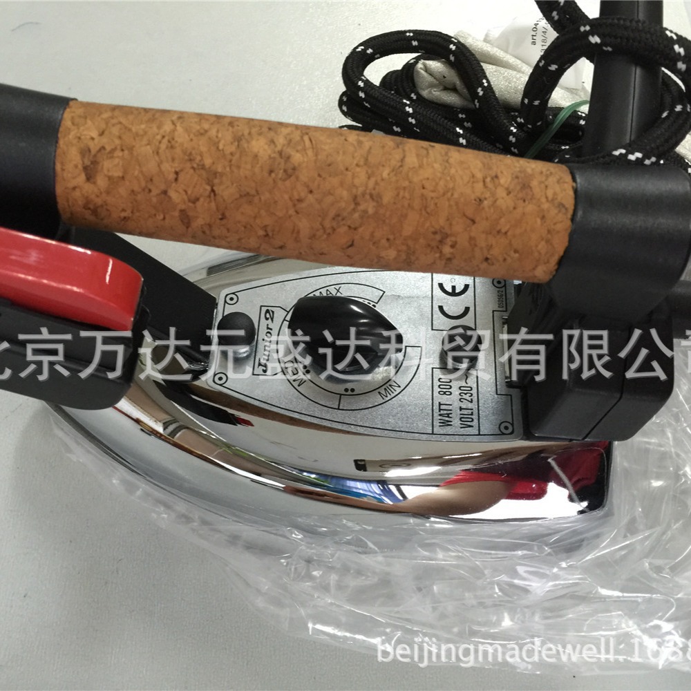 进口意大利PONY J2 800W 230V电熨斗烫斗 红色按钮烫台烫斗熨斗