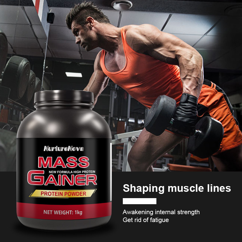 Foreign trade hot sale MASS GAINER protein powder MASS GAINER PROTEIN POWDER 1kg in stock