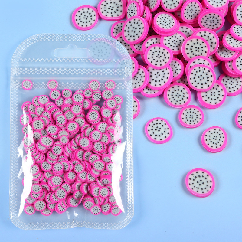 뼈주머니 과일연질점토조각 10g-3