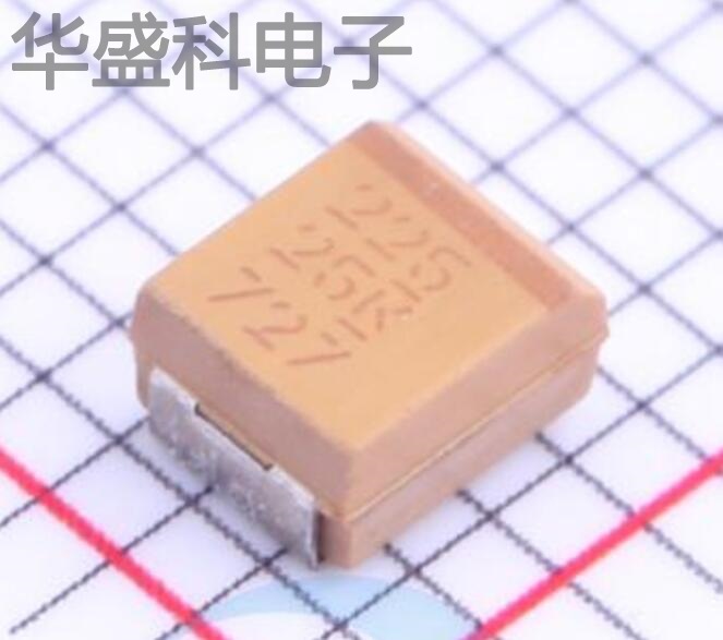 T491B225M02T 描述 2.2uF(225) ±20% 25V 钽电容器