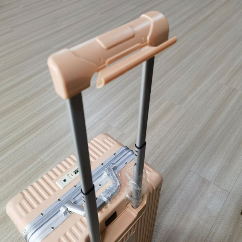 Maleta de marco de aluminio mujer202424 pulgadas rueda universal contraseña caja de tracción de embarque para niños bloqueo antirrobo