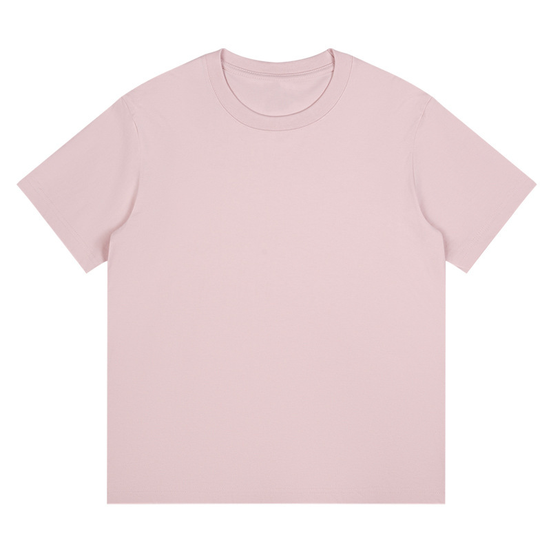 半袖tシャツ男230グラム重ポンド精櫛綿カップル純綿純色ゆるい半袖潮牌にシャツをかける|undefined