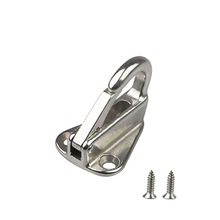 船用五金不锈钢衣帽钩 船用护舷挂钩挡钩 环式钩式弹簧衣帽钩现货