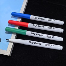 极细白板笔玻璃板白板笔 彩笔防水速干手绘diy水彩笔可印LOGO