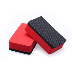 Car Washing Sponge Grinding Mud Rubbing Volcanic Mud Removing Sludge Removing Fly Paint Iron Powder Oxide Layer Cleaning Car Gum Yellow Dots