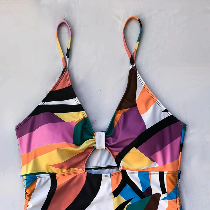 Beach swimwear, Amazon, European style, plus size