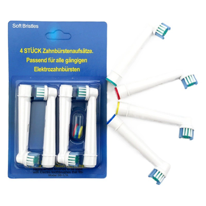 Подходит для электрической зубной щетки OralB Oule B нейтральная насадка SB-17A/EB-17 зубная щетка DuPont сменная насадка для волос