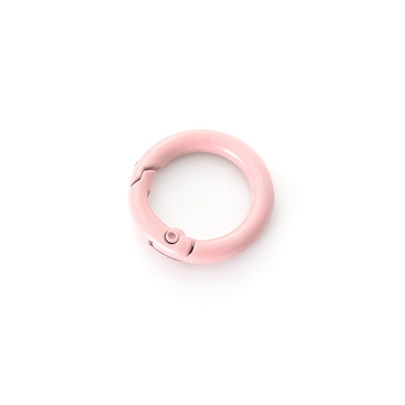 23mm llavero de resorte pintado colorido llavero de perro de montaña hervidor gancho DIY joyería bolso percha percha image 16