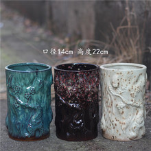 宜兴紫砂花盆创意家居多肉植物大花盆