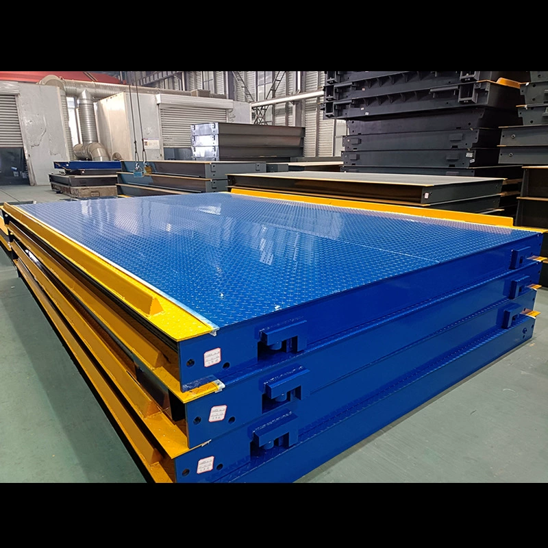 2023 Новые противоскользящие грузовые весы 100 тонн интеллектуальные цельноцифровые 18 метров анти-обман строительных материалов завод песка и гравия