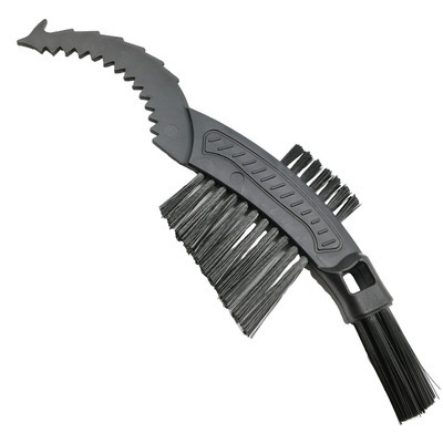 Cepillo de bicicleta tipo gancho cepillo de limpieza cepillo de cadena Placa de dientes limpieza y mantenimiento cepillo de limpieza de placa de presión del volante