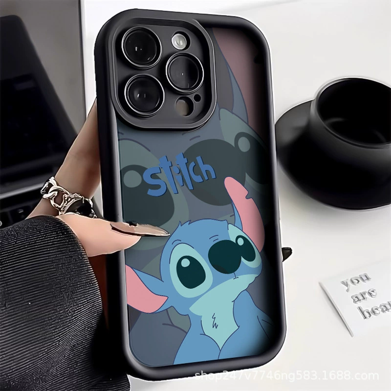 Чехол для телефона, совместим с Apple iPhone 11–16, милый мультяшный дизайн, лёгкий 0,02 кг