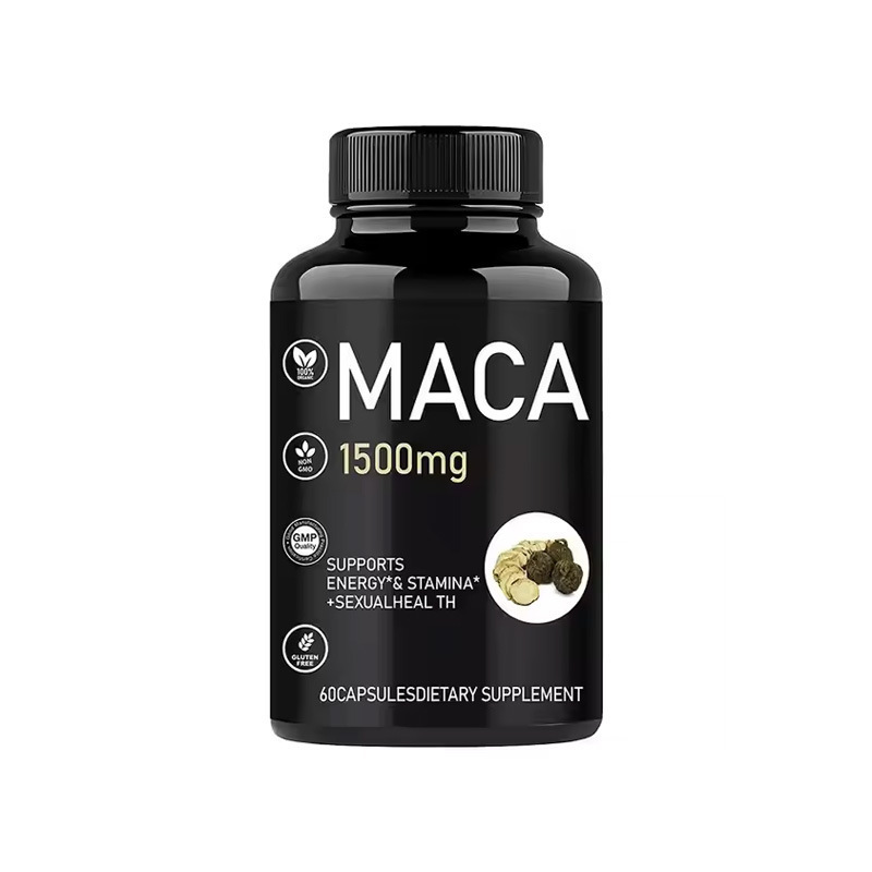跨境供应源头厂家O EM男性滋补膳食补充剂Maca Capsules玛卡胶囊|undefined