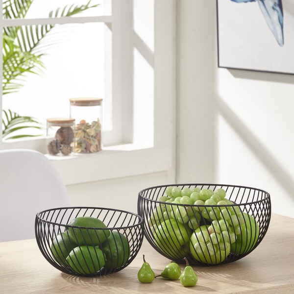 2019 Nordic Iron Fruit Basket Creative Fruit Snack Storage Basket…
