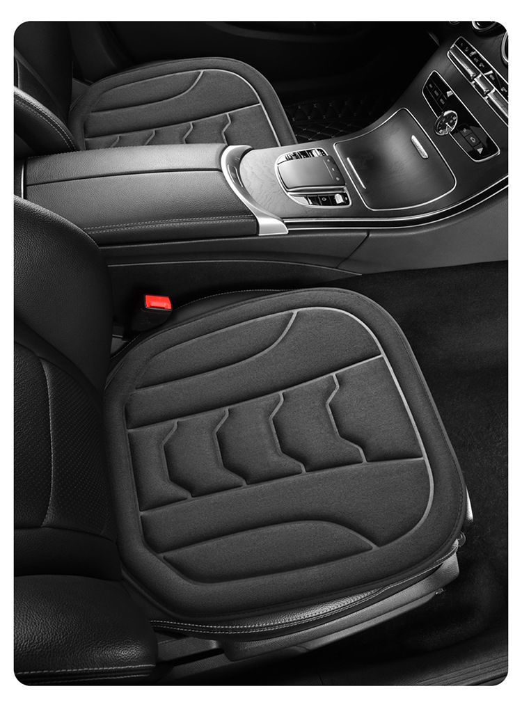 Cross-Border Small Three-Piece Set of No-Tie Car Seat Cushions, Single Seat Office and Home Chair Seat Cushions, Interior Accessories Dropshipping