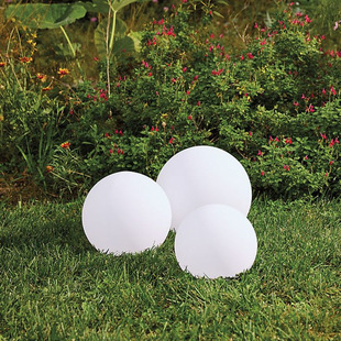 Cross-Border Waterproof Led Light-Emitting Ball Outdoor Community Lawn Lamp Spherical Lamp Courtyard Solar Household Floor Lamp