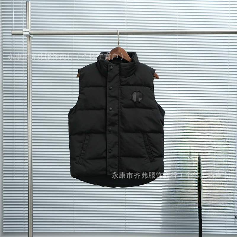 秋冬新款08款大䳘羽绒服马甲立领无袖坎肩情侣款外套男女派克外套|undefined