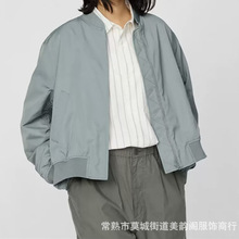 UC&ZA外贸跨境女装2025新款军旅式立领宽松飞行员夹克外套474936