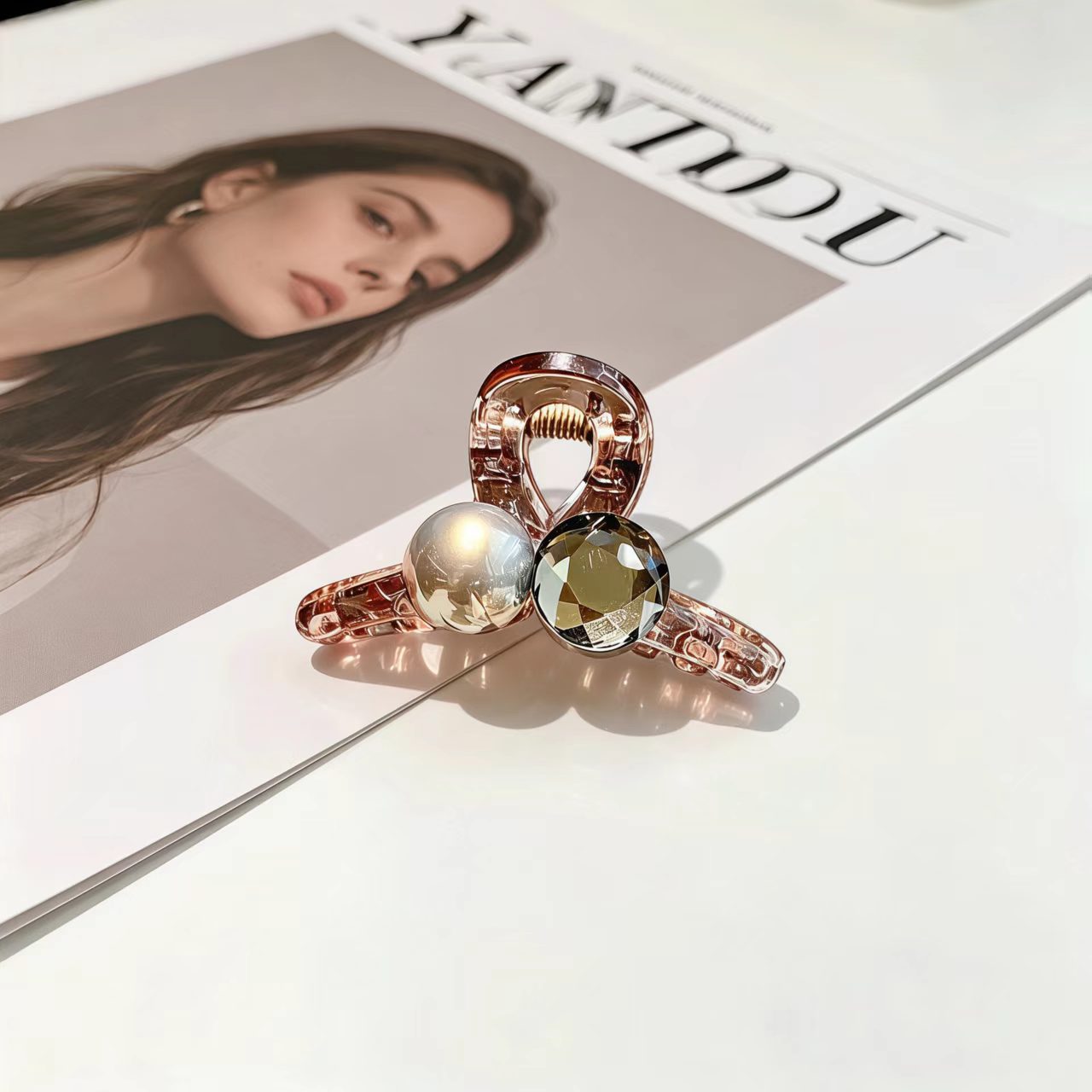 44# 라운드 다이아몬드 펄 [4.5cm]