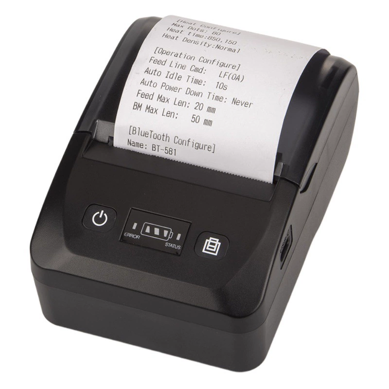 Миниатюрный карманный термопринтер для фото, компактный домашний беспроводной Bluetooth-принтер для чеков