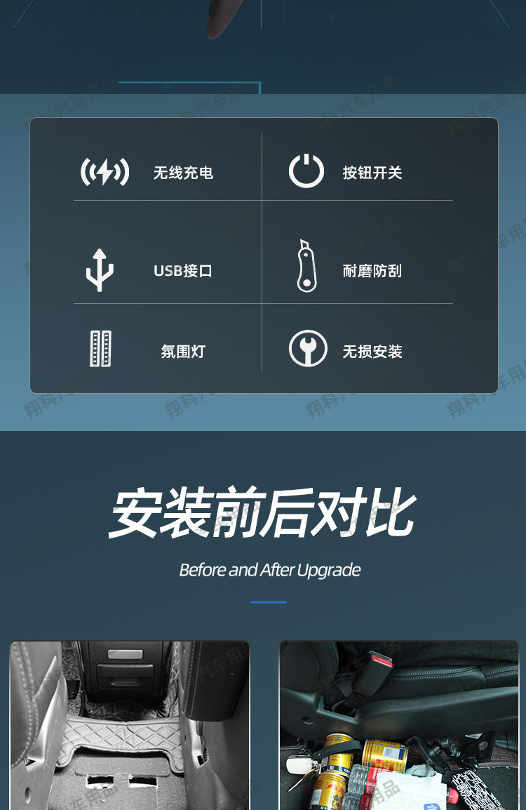 Applicable to Odyssey armrest box 2022 22 Honda ailisen central armrest central control storage box modification Special