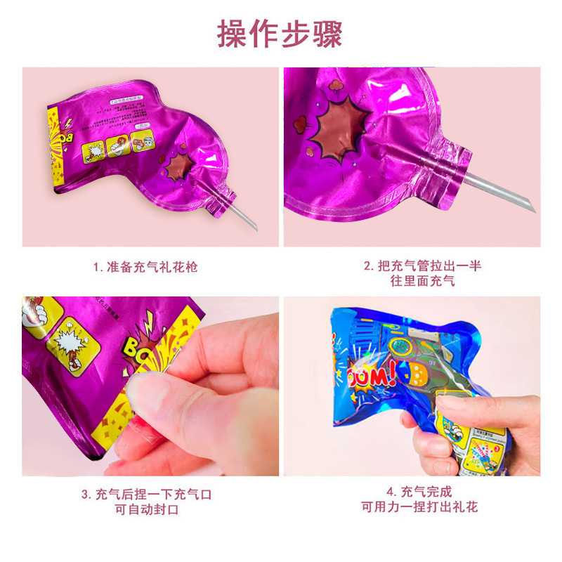 Multi-Person Salute, Birthday, Wedding, Proposal, Party Fireworks, Hand-Held Solar Term Spray Tube, Wedding Supplies, Fireworks Gun