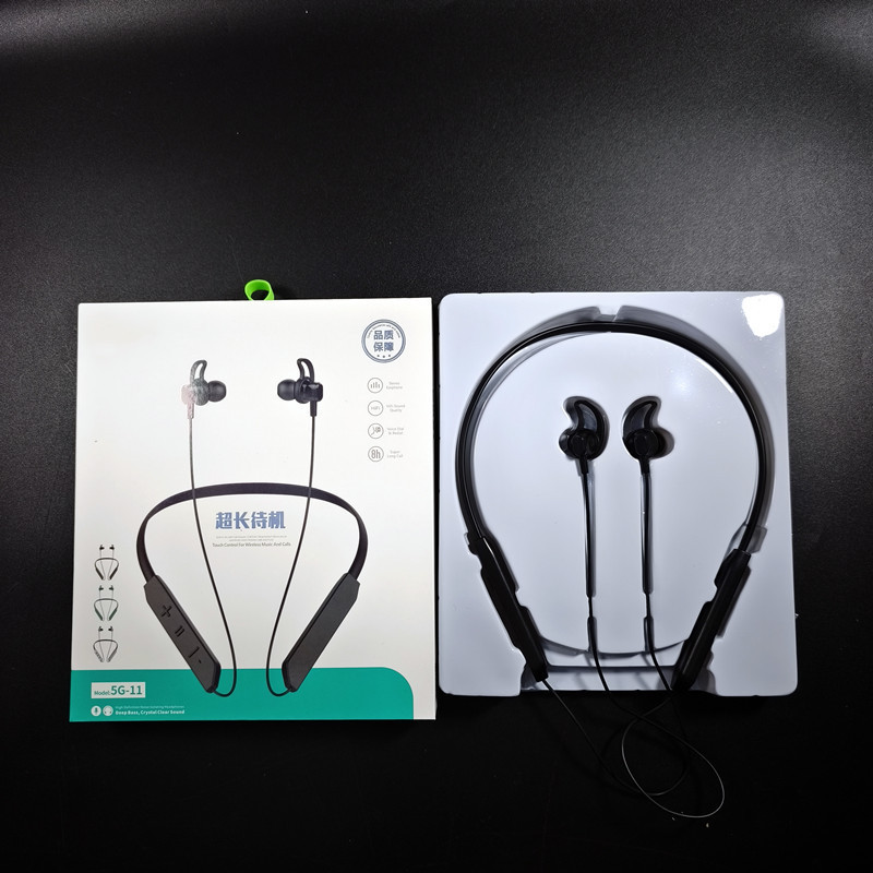 Neck-hanging Sports Bluetooth Headset Wireless Running Bluetooth Collar Bluetooth In-ear Earplugs Bluetooth Headset